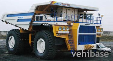 BelAZ 7560 mining truck
