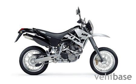 KTM LC4 640 Supermoto Black
