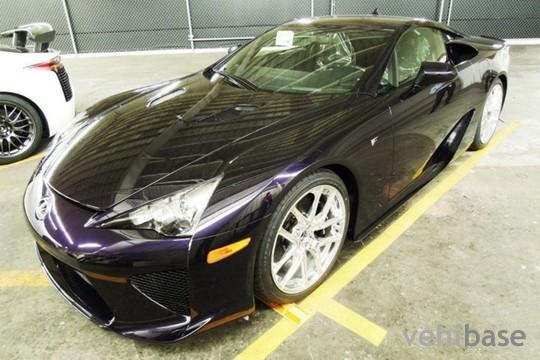 Lexus LFA Black Amethyst