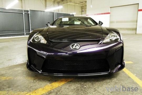 Lexus LFA Black Amethyst