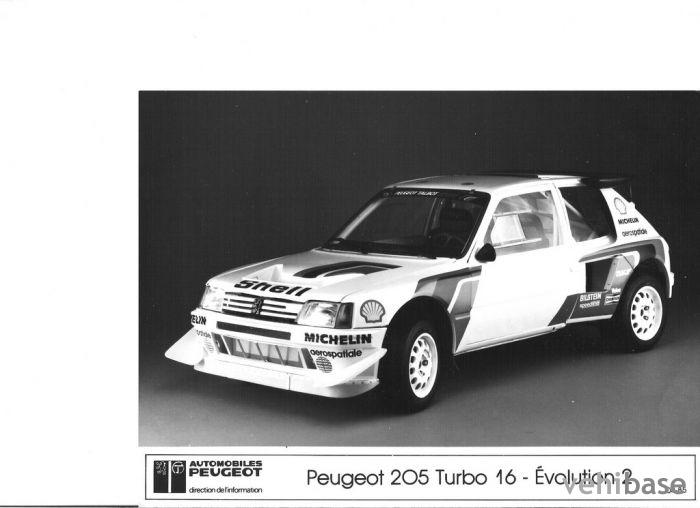 Peugeot 205 T16 Evolution 2