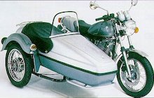 MuZ ETZ 250 with sidecar