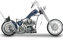 Orange County Choppers Blue Bomber