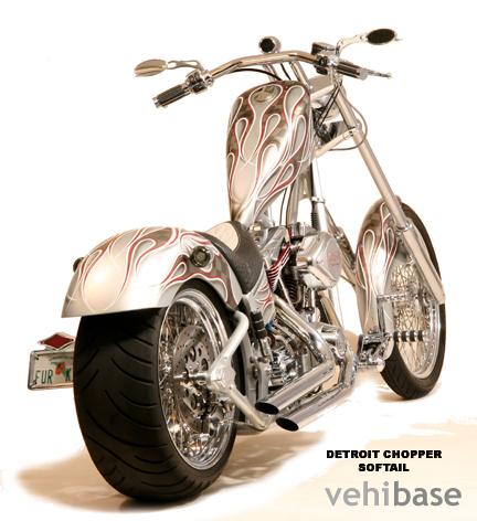 Precision Cycle Works Detroit Chopper Softtail