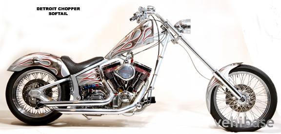 Precision Cycle Works Detroit Chopper Softtail