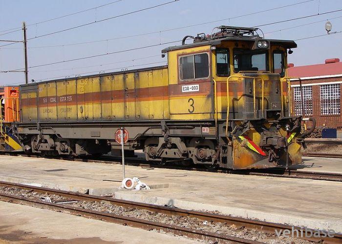 Siemens South African Class 38E