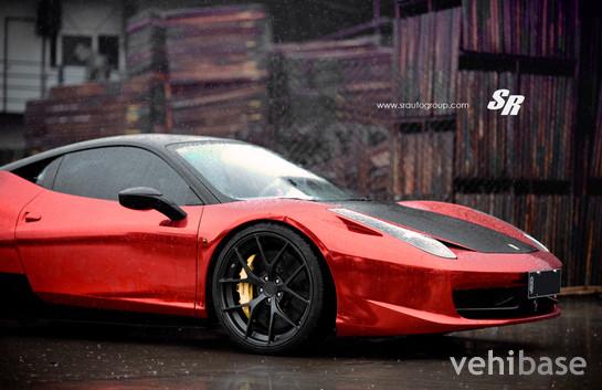 SR Auto Group 458 Italia Red Chrome
