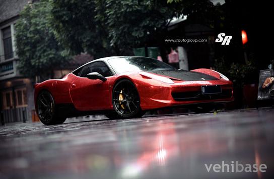 SR Auto Group 458 Italia Red Chrome