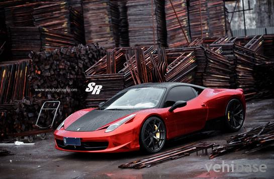 SR Auto Group 458 Italia Red Chrome