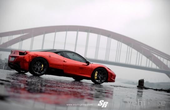 SR Auto Group 458 Italia Red Chrome