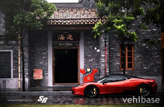 SR Auto Group 458 Italia Red Chrome