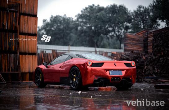 SR Auto Group 458 Italia Red Chrome