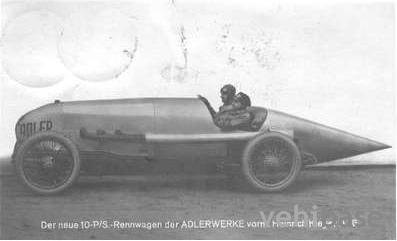 Adler 10PS racing car