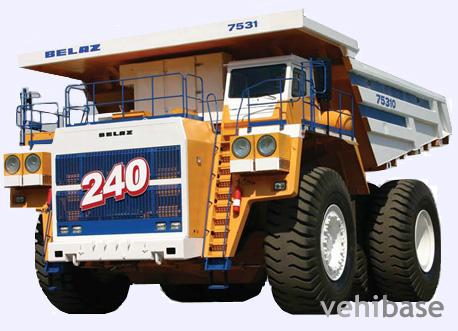 BelAZ 7531 mining truck