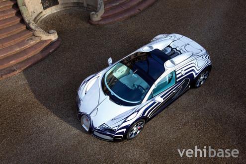 Bugatti Veyron Grand Sport Or Blanc