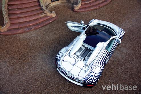 Bugatti Veyron Grand Sport Or Blanc