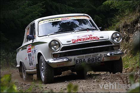 Ford Lotus-Cortina Rallying