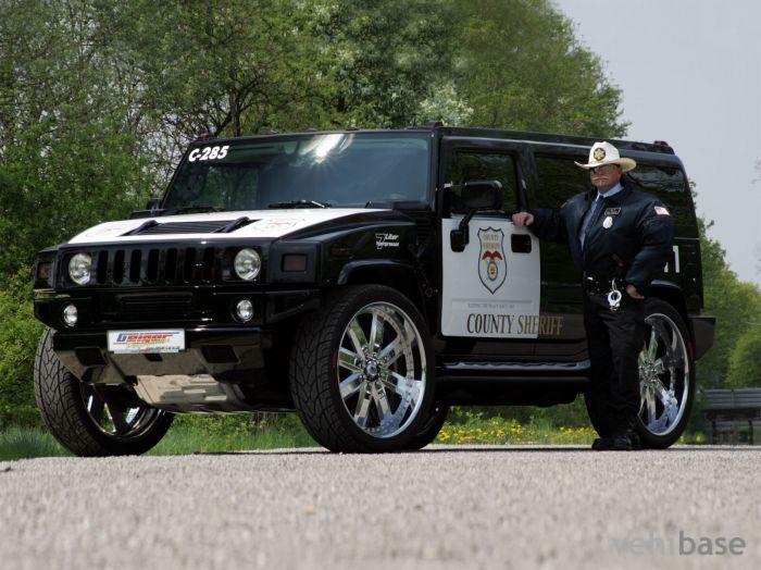 Geiger H2 Police Vehicle
