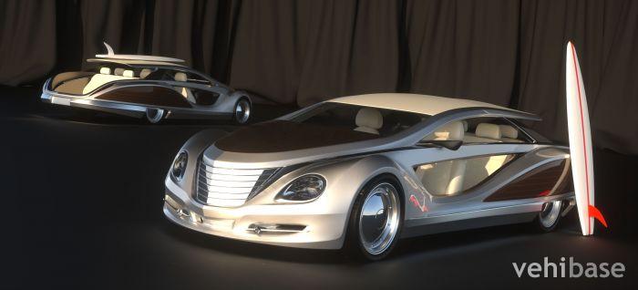 Gray Design Limousine Beach Cruiser