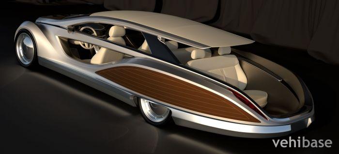 Gray Design Limousine Beach Cruiser