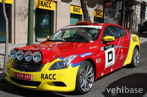 Infiniti G37 Rally Safety Car