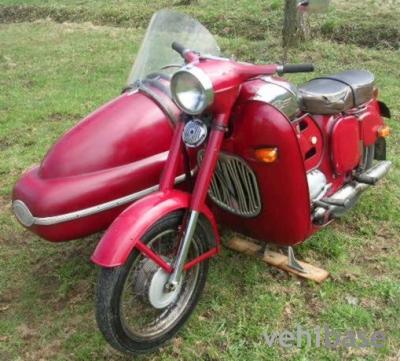 Jawa 350 Type 638.5 with sidecar