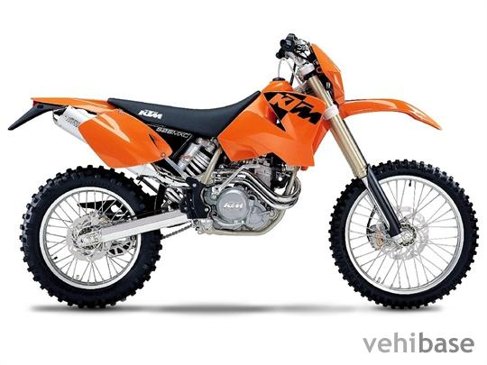 KTM MXC 525 Desert Racing