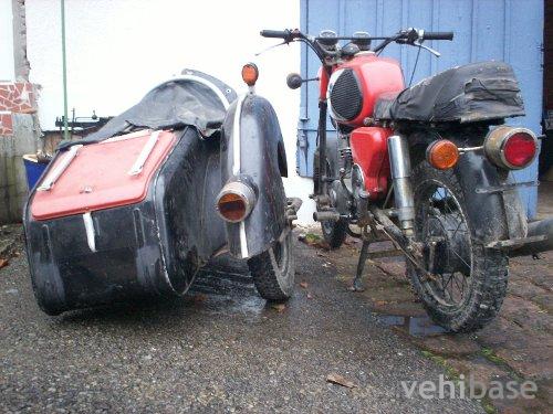 MuZ TS 250/1 with sidecar