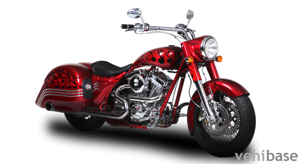 Orange County Choppers Red Sport Bagger