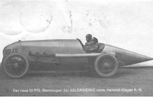 Adler 10PS racing car