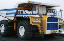 BelAZ 7560 mining truck