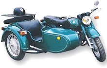 Dnepr MT 10 with sidecar