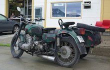 Dnepr MT 11 with sidecar
