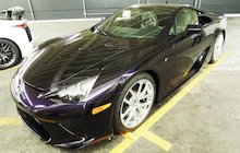 Lexus LFA Black Amethyst