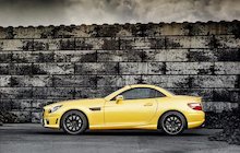 Mercedes-Benz SLK 55 AMG Streetfighter Yellow