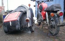 MuZ TS 250/1 with sidecar