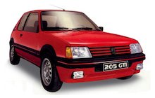 Peugeot 205 GTI 1.6