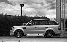 Project Kahn Silver Range Rover Autobiography