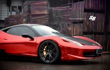 SR Auto Group 458 Italia Red Chrome