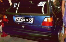 Volkswagen Golf II GTI G60