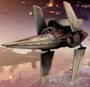 Star Wars - V-wing starfighter (Alpha-3)
